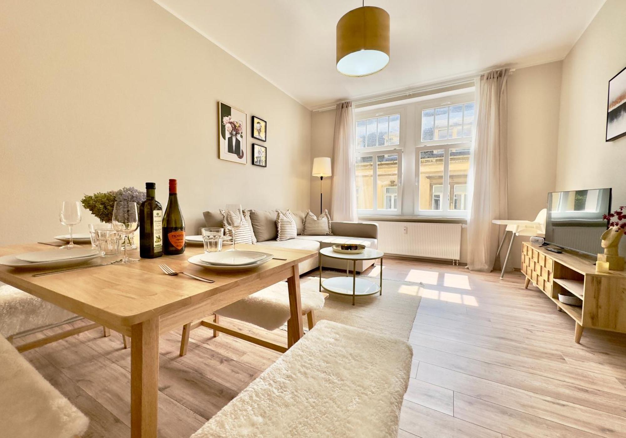 Bautzen Living Appartement - Zentrumslage Parkplatz Babybett מראה חיצוני תמונה
